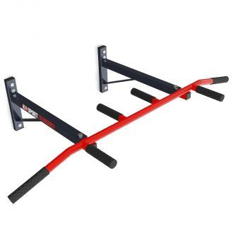 Drążek treningowy do ćwiczeń podciągania ścienny+ uchwyt na worek KSH002/SK - zdjęcie główne