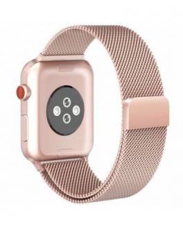 Bransoleta do Apple Watch TECH-PROTECT Milaneseband  w kolorze różowego złota 38/40/41 mm - zdjęcie główne