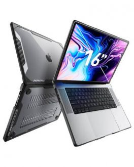 Etui do MacBook Pro 16 2021 - 2023 Supcase Unicorn Beetle - czarne - zdjęcie główne