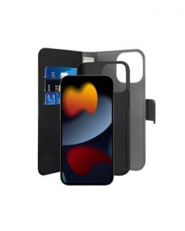 Etui do iPhone 13 Pro PURO Wallet Detachable 2w1 czarne - zdjęcie główne