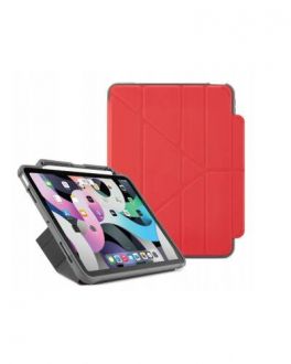 Etui do iPad Air 10,9 4/5 gen. Pipetto Origami No2 Pencil Shield - czerwone - zdjęcie główne