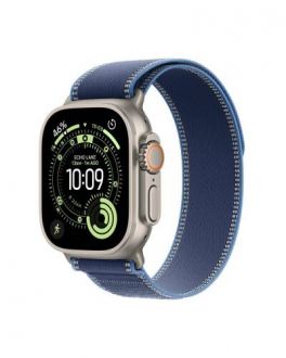 Apple Watch Ultra 3 tytan z opaską Trail w kolorze niebieskim/jaskrawoniebieskim S/M - zdjęcie główne