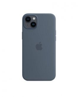 Etui do iPhone 14 Plus Apple Silicone Case z MagSafe - sztormowy błękit - zdjęcie główne
