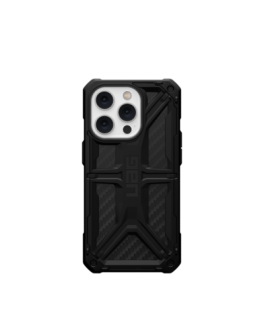 Etui do iPhone 14 Pro UAG Monarch - czarne (carbon fiber) - zdjęcie główne
