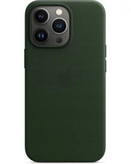 Etui do iPhone 13 Pro Max Apple Leather Case - Sequoia Green - zdjęcie główne