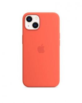 Etui do iPhone 13 Apple Silicone Case z MagSafe - nektarynka - zdjęcie główne