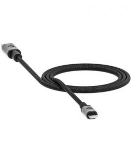 Kabel Mophie Lightning to USB-C w oplocie 1m - Czarny - zdjęcie główne