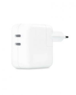 Apple 35 W DUAL USB-C Power Adapter - biały - zdjęcie główne