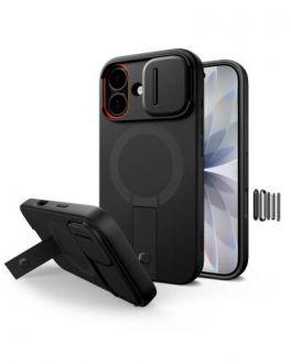 Etui do iPhone 17 Tech-Protect Kevlar Aura MagSafe black - zdjęcie główne