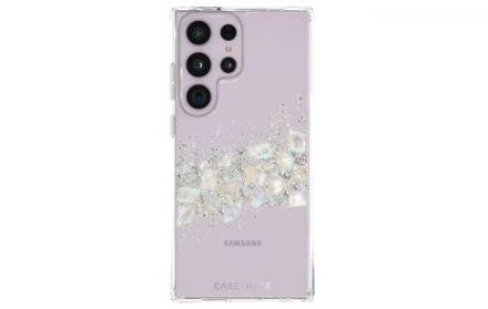 Case-Mate Karat - Etui Samsung Galaxy S23 Ultra zdobione masą perłową (A Touch of Pearl) - zdjęcie główne