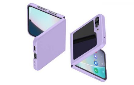 Spigen Airskin - Etui do Samsung Galaxy Z Flip 5 (Rose Purple) - zdjęcie główne