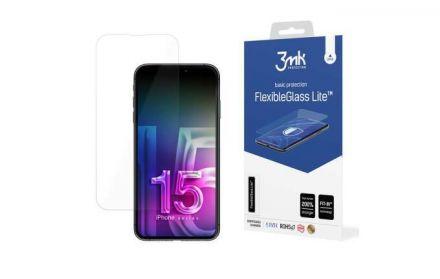 3mk FlexibleGlass Lite - Szkło hybrydowe do iPhone 15 Pro - zdjęcie główne
