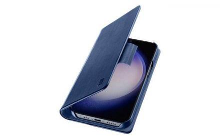Cellularline Book Case - Etui Samsung Galaxy S24 (granatowy) - zdjęcie główne