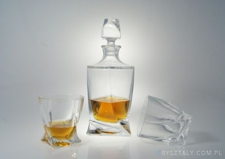 Komplet kryształowy do whisky - QUADRO (410867346) - zdjęcie główne