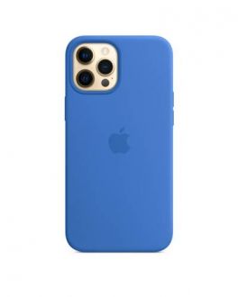 Etui do iPhone 12 Pro Max Apple Silicone MagSafe - Capri Blue - zdjęcie główne