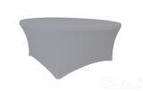 Pokrowiec na stół okrągły śr. 180,3 cm szary (BTO-0180-G)