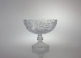 Owocarka kryształowa na nodze 22 cm - 15828 (200369)