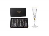 Kieliszki kryształowe do szampana 170 ml - CONTE GOLD (802787)