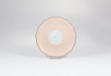 Spodek 14 cm / małe kółko - G911 ALASKA Circus Pink + Filiżanka 0,17 l - G911 ALASKA Circus Pink + Pudełko ĆMIELÓW / dedykowane filiżankom z serii Alaska