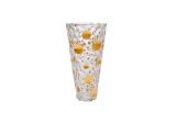 Wazon kryształowy 31 cm - LISBOA GOLD (022410)