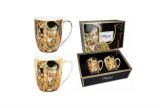 Kubki 400 ml - 2 szt. - G. Klimt / Pocałunek (532-7404)
