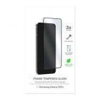 PURO Frame Tempered Glass - Szkło ochronne hartowane na ekran Samsung Galaxy S23+ (czarna ramka) - zdjęcie