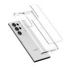 Crong Crystal Shield Cover - Etui Samsung Galaxy S23 Ultra (przezroczysty) - zdjęcie