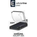 Cellularline Soft - Etui Samsung Galaxy A25 5G (przezroczysty) - zdjęcie