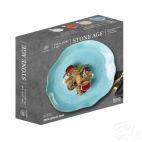 Zestaw talerzy płytkich 28 cm / 6 szt. - STONE AGE / Ceglasty - zdjęcie