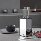 Zestaw 5 noży kuchennych w bloku - R170 VISAGE / Fashion - zdjęcie