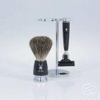 Zestaw do golenia MUHLE Rytmo - Czarny + Mach3 (S81M226SM3) - zdjęcie