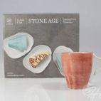 Zestaw kubków 350 ml / 6 szt. - STONE AGE 6630M Ceglasty - zdjęcie