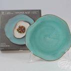 Zestaw talerzy płytkich 25 cm / 2 szt. - STONE AGE 6630L / Morski - zdjęcie
