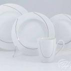 Zestaw naczyń dla 6 osób / 24 części - E939 Vega Platyna - zdjęcie