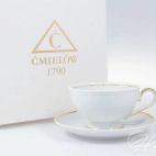 Filiżanka do herbaty 0,22 l ze spodkiem - G067 ASTRA - zdjęcie