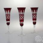 Kieliszki kryształowe do szampana 140 ml - RUBIN (443 CARO) - zdjęcie