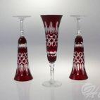 Kieliszki kryształowe do szampana 140 ml - RUBIN (443 CARO) - zdjęcie