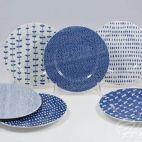 Zestaw talerzy deserowych / 6 os. - 7431 Roma - zdjęcie