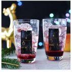 Szklanki 450 ml / 2 szt. - Deco Line / Ozdoby świąteczne - zdjęcie