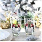 Szklanki 450 ml / 2 szt. - Deco Line / Pingwinki - zdjęcie