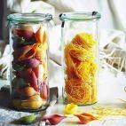 Słoiki z pokrywką, uszczelką i 2 zapinkami /1550 ml - WECK Sturz (WE-784-100PUZ) - zdjęcie