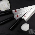 Kasumi Nóż Santoku dł.16,5 cm - Tora (K-36841) - zdjęcie