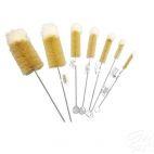 Szczotka do butelek 10 mm / naturalna szczecina (085/20/10) - zdjęcie