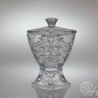 Bomboniera kryształowa na nodze 24,5 cm - FACET (955760) - zdjęcie