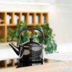 Czajnik 1,5 l z gwizdkiem / grafitowy połysk - Diamante (28180) - zdjęcie