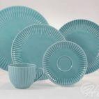 Zestaw naczyń dla 6 os. / 30 części - K60 DAISY Turkus - zdjęcie