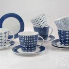 Zestaw filiżanek 300 ml ze spodkiem / 6 os. - 7431 Iza / Trapo - zdjęcie