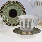 Zestaw kawowy dla 6 osób / 18 części - G413 ASTRA India - zdjęcie