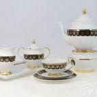Zestaw do herbaty dla 6 os./ 23 części - G339 ASTRA Ellada - zdjęcie