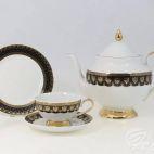 Zestaw do herbaty dla 6 os./ 23 części - G339 ASTRA Ellada - zdjęcie